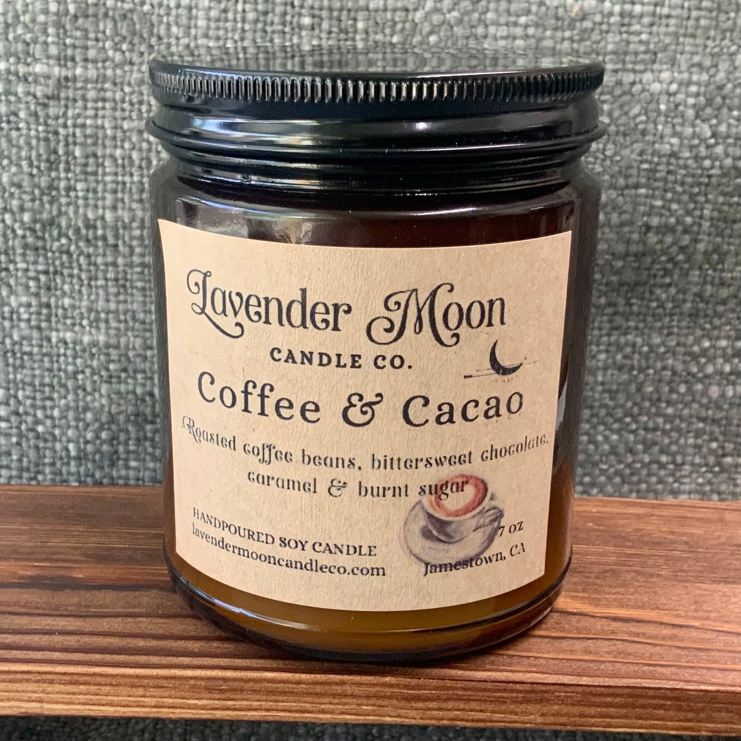 Coffee & Cacao 7 oz Soy Wax Candle