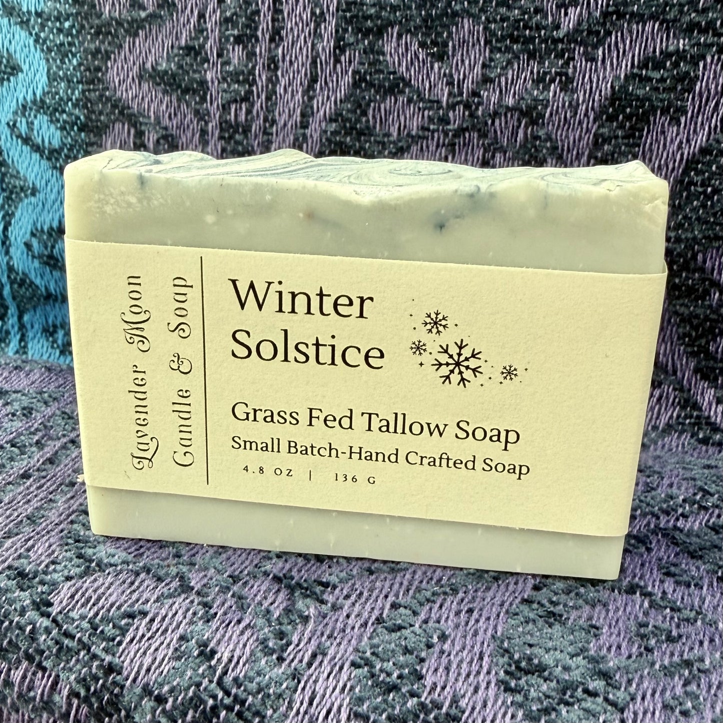 Winter Solstice Handmade Tallow Soap