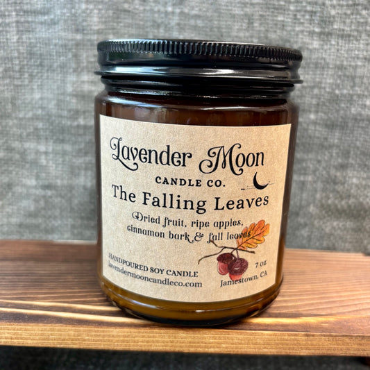The Falling Leaves 7 oz Soy Wax Candle