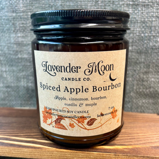 Spiced Apple Bourbon 7 oz Soy Wax Candle