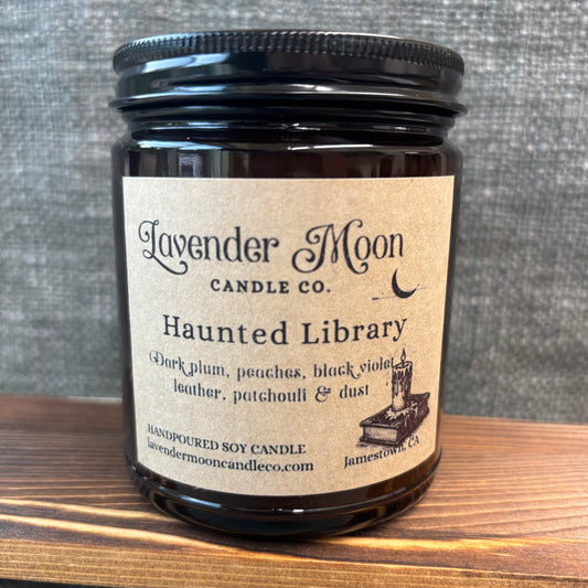 Haunted Library 7 oz Soy Wax Candle