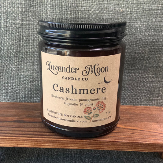 Cashmere 7 oz Soy Wax Candle