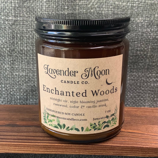 Enchanted Woods 7 oz Soy wax Candle