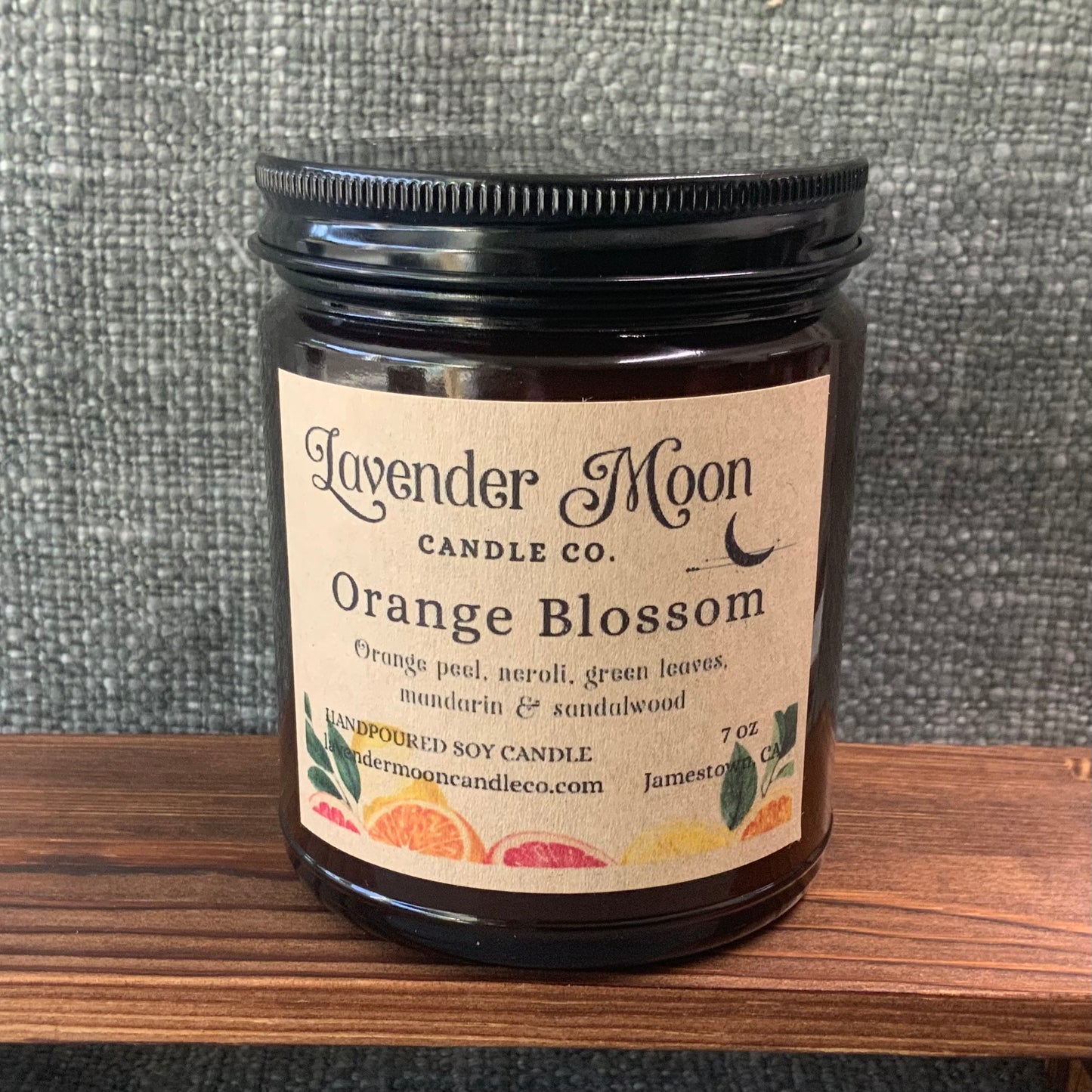 Orange Blossom 7 oz Soy wax Candle