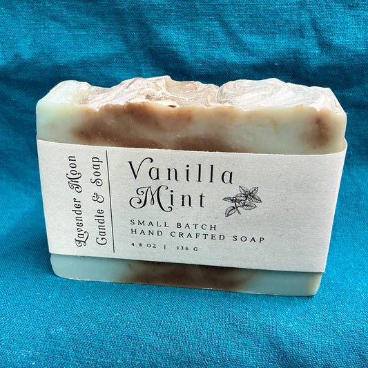 Vanilla Mint Handmade Soap