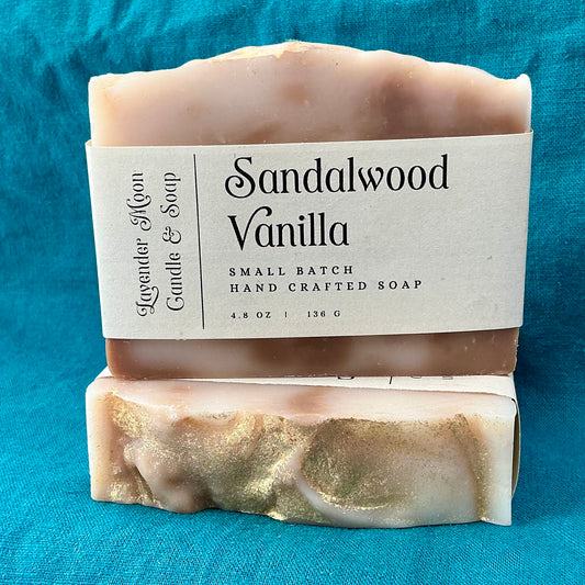 Sandalwood Vanilla Handmade soap