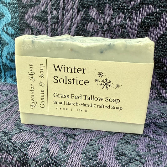 Winter Solstice Handmade Tallow Soap