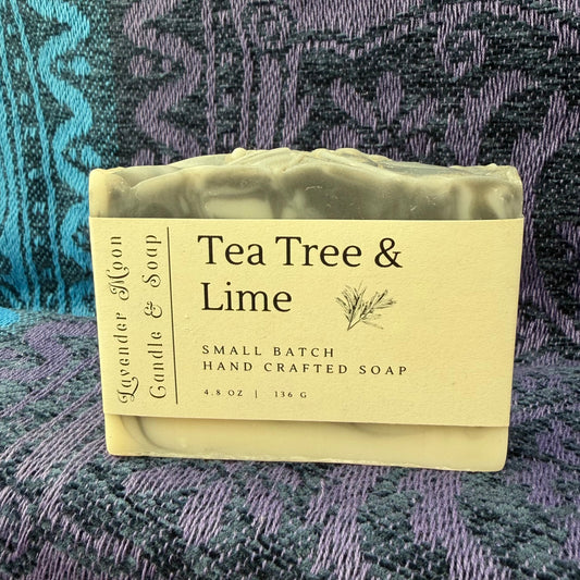 Tea Tree & Lime Handmade Soap