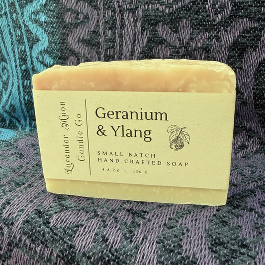 Geranium Ylang Handmade Soap