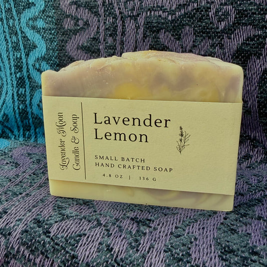 Lavender Lemon Handmade Soap