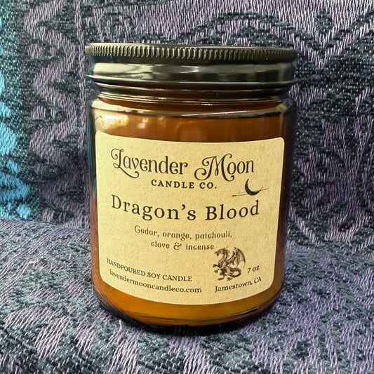 Dragons Blood 7 oz Soy Wax Candle