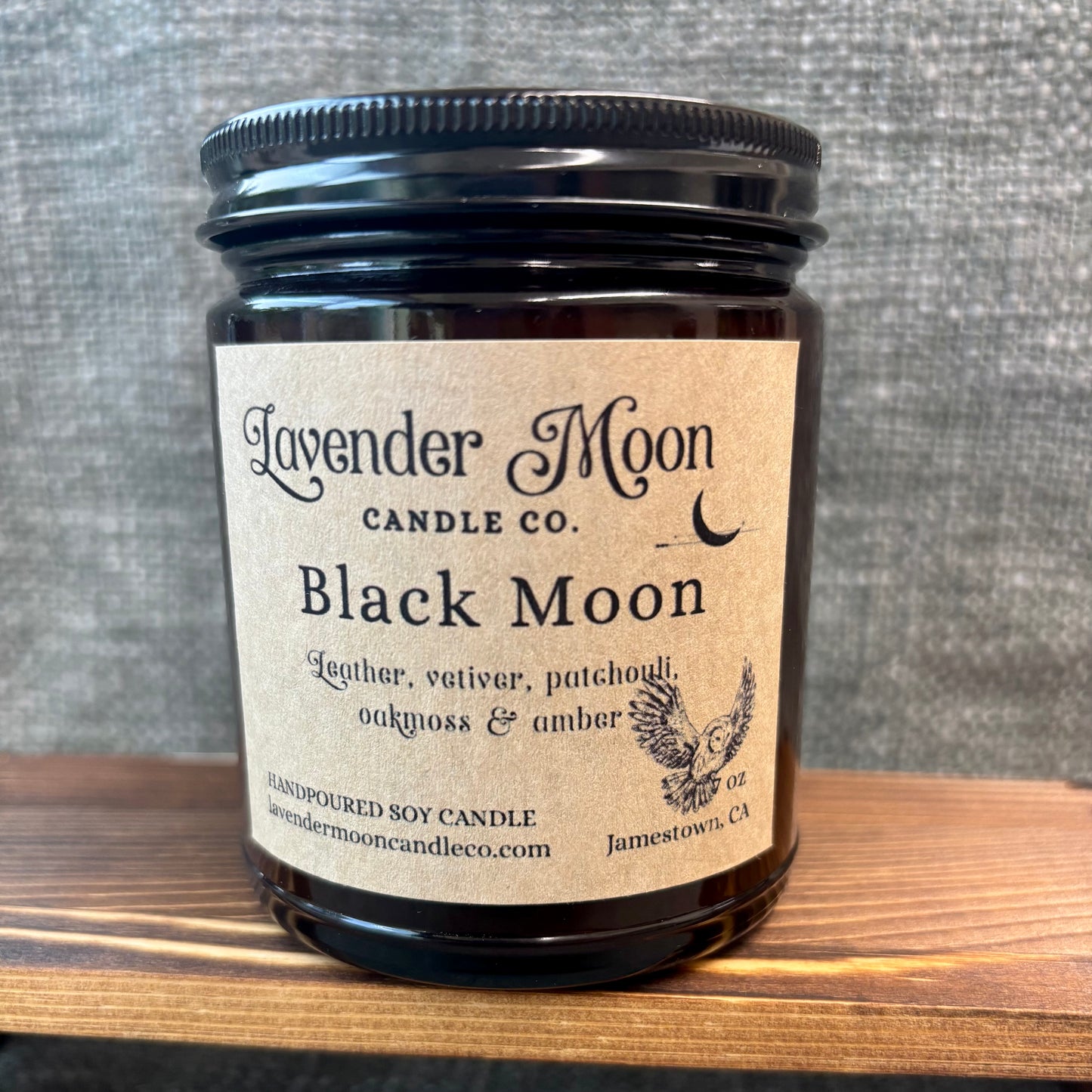 The Black Moon 7 oz Soy Wax Candle