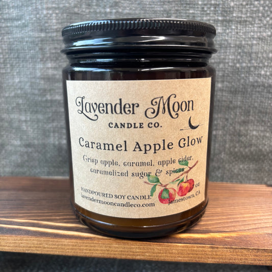 Caramel Apple Glow 7 oz Soy Wax Candle